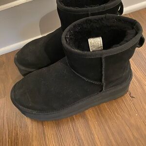 UGG Black Ankle Boots